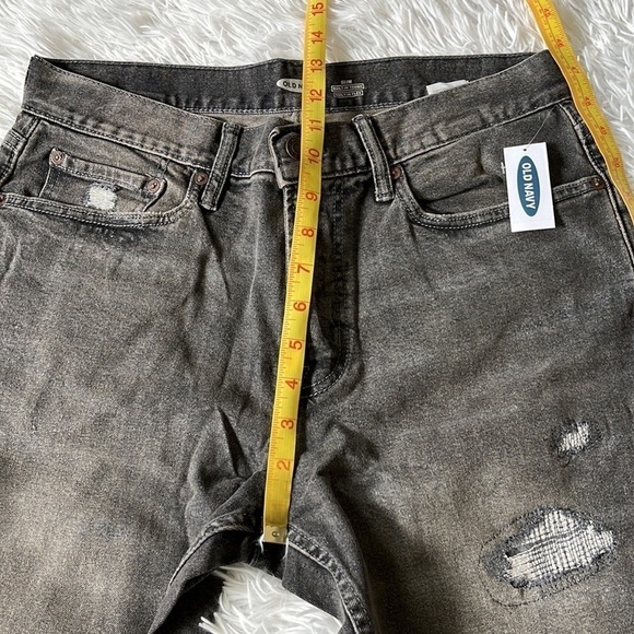 Old Navy Men’s Slim Built-In tough/Flex Ripped Jeans for Men size 32 X 30 - Picture 10 of 14